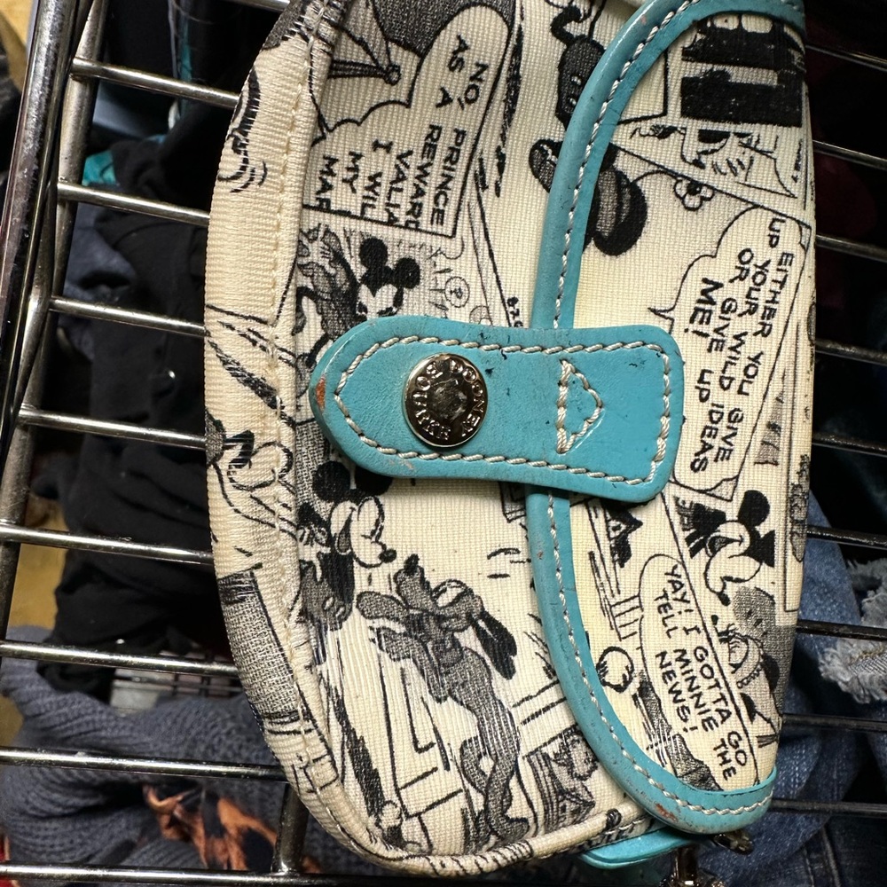 Disney dooney and Burke Mickey wristlet